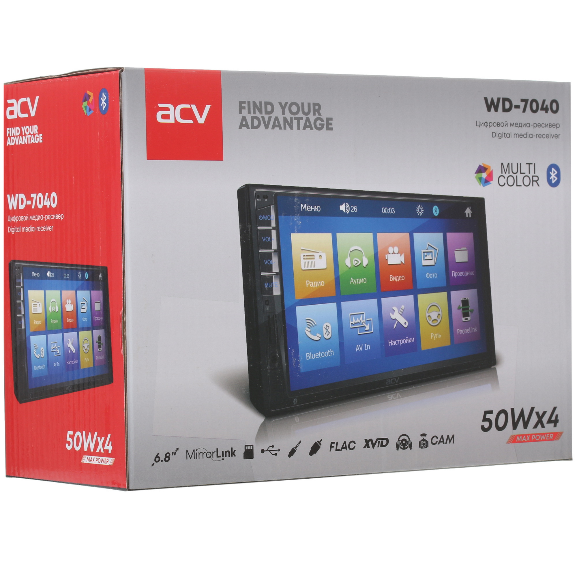 4866256 Автопроигрыватель ACV WD-7040 STDN-0068323 - Вид №8