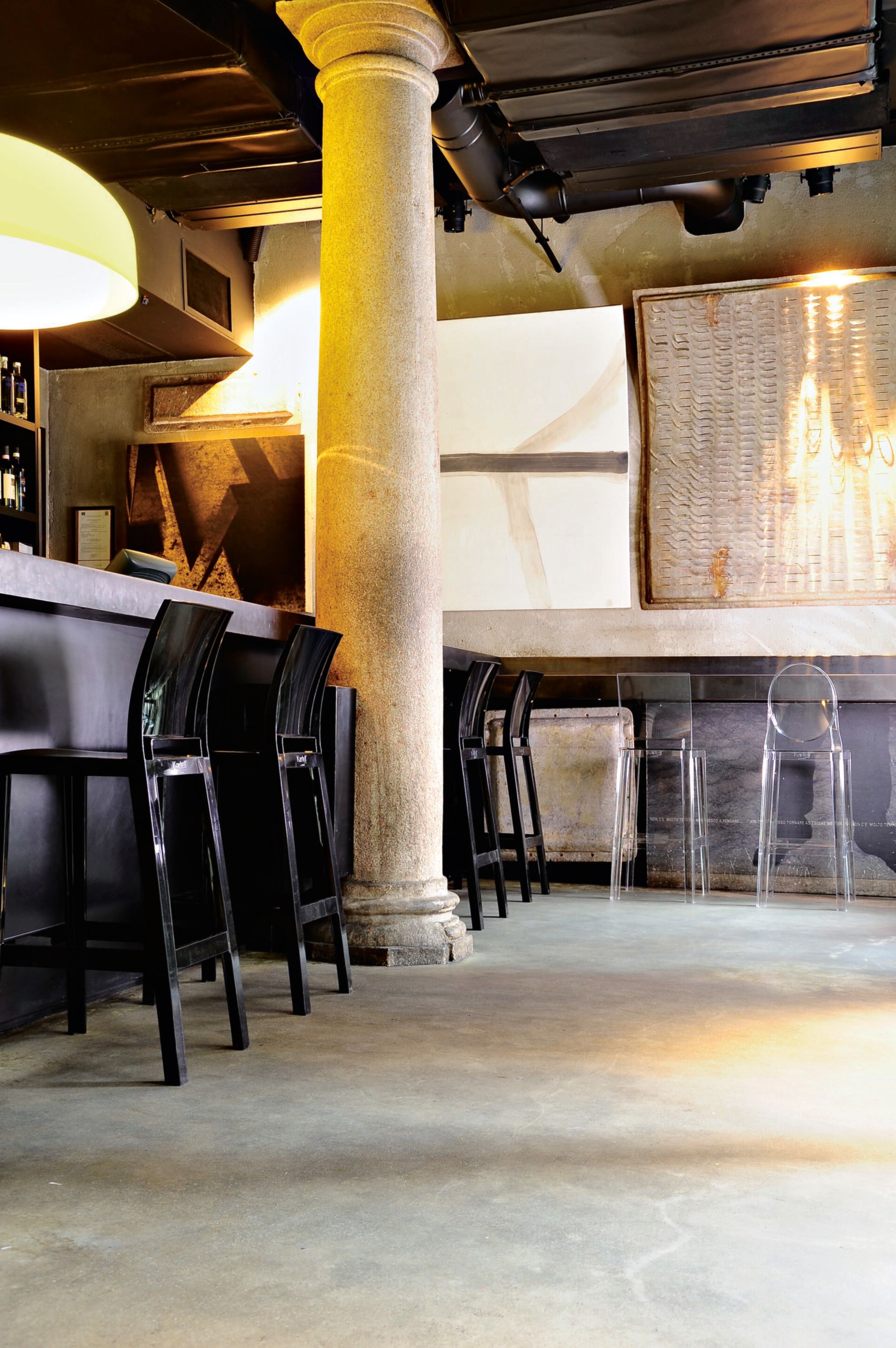 Высокий стул из поликарбоната Kartell Ghost ARCH-00137225 - Вид №4