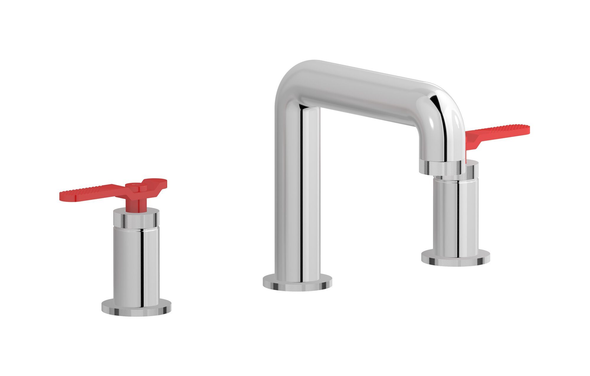 Смеситель для раковины с 3 отверстиями для пола с автоматическим сливом IB Bold ARCH-00132143 - Вид №1