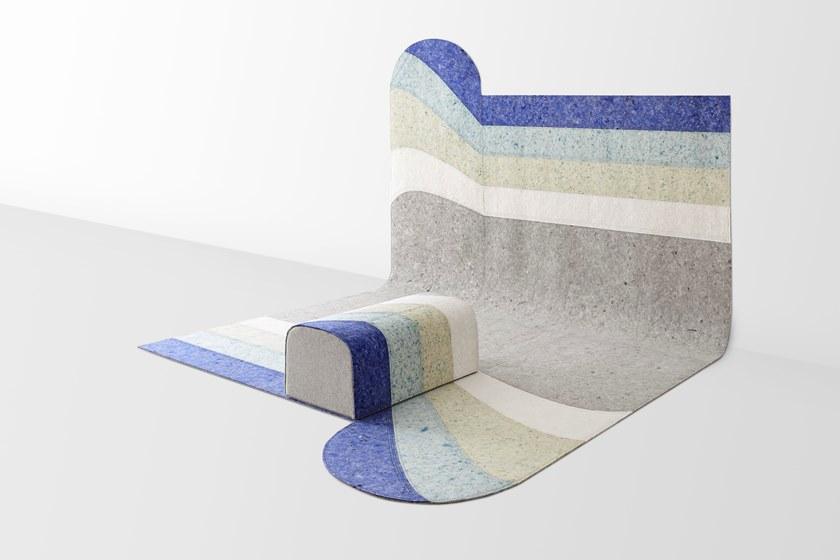 GAN Прямоугольный пуф с обивкой Nuances sun-id-1363639 - Вид №7