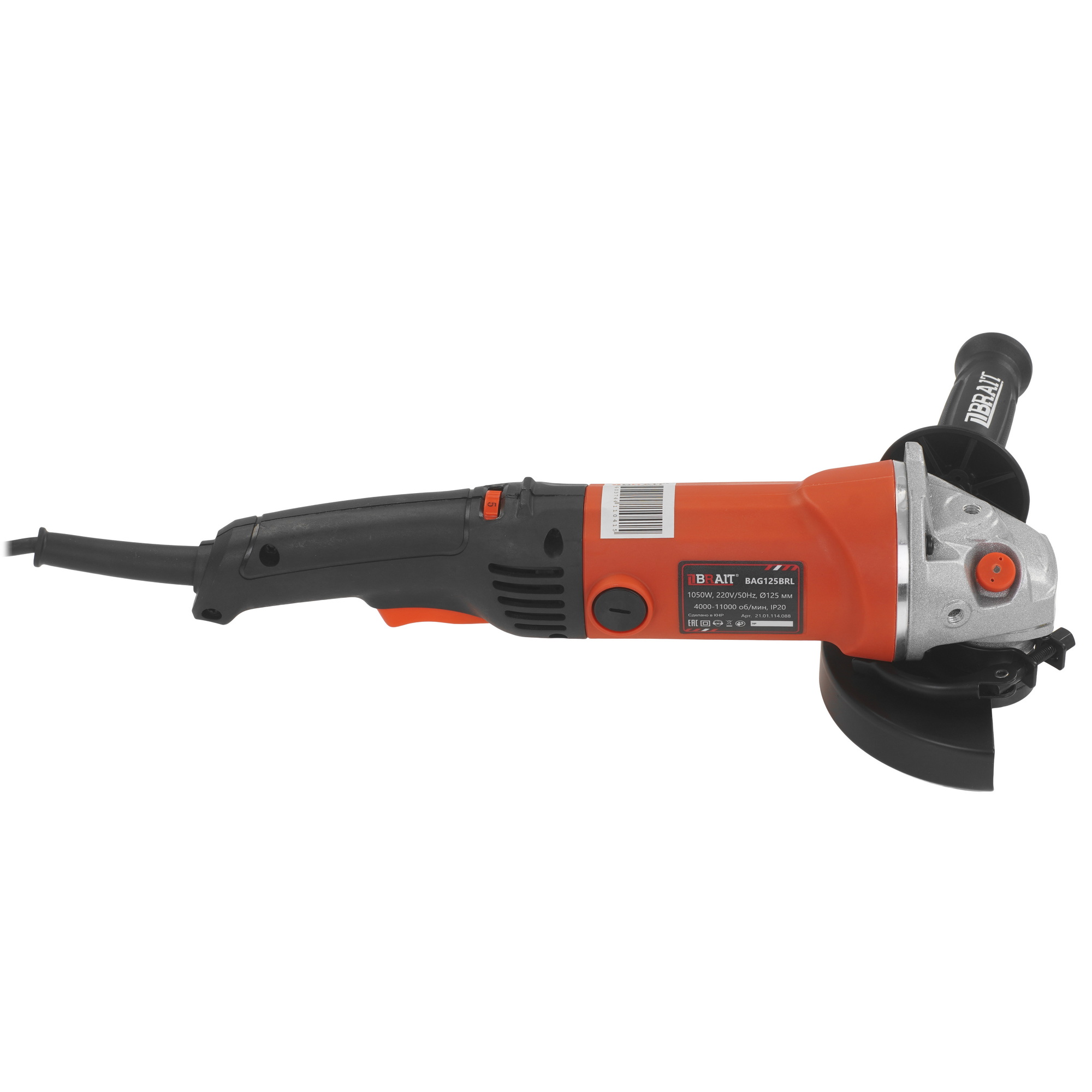 Углошлифовальная машина (УШМ) BRAIT BAG125BRL PRO 9230180 STDN-0037284 - Вид №3