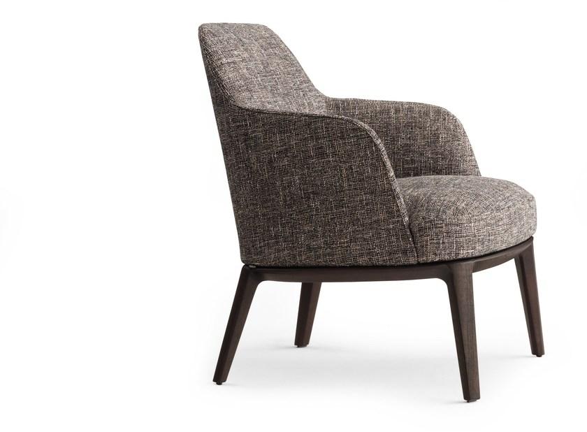 Poliform Кресло из ткани с подлокотниками Jane sun-id-1475303 - Вид №6