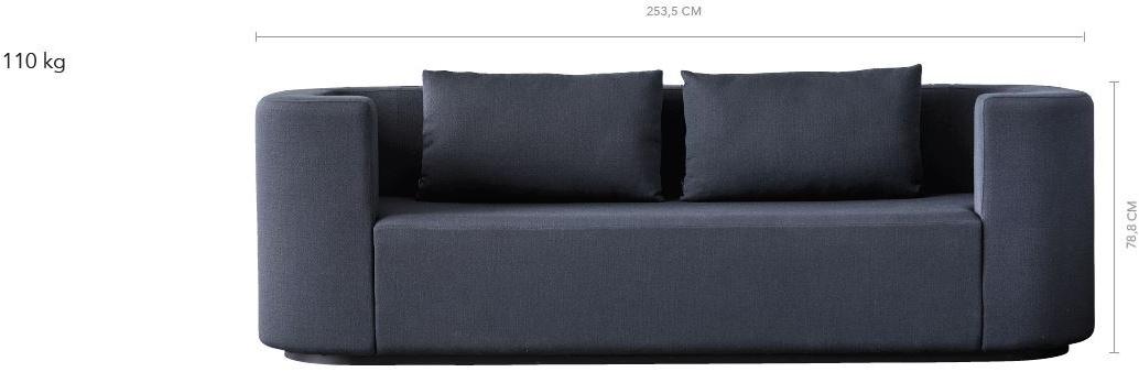 Verpan 3-х местный тканевый диван sun-id-1349670 - Вид №13