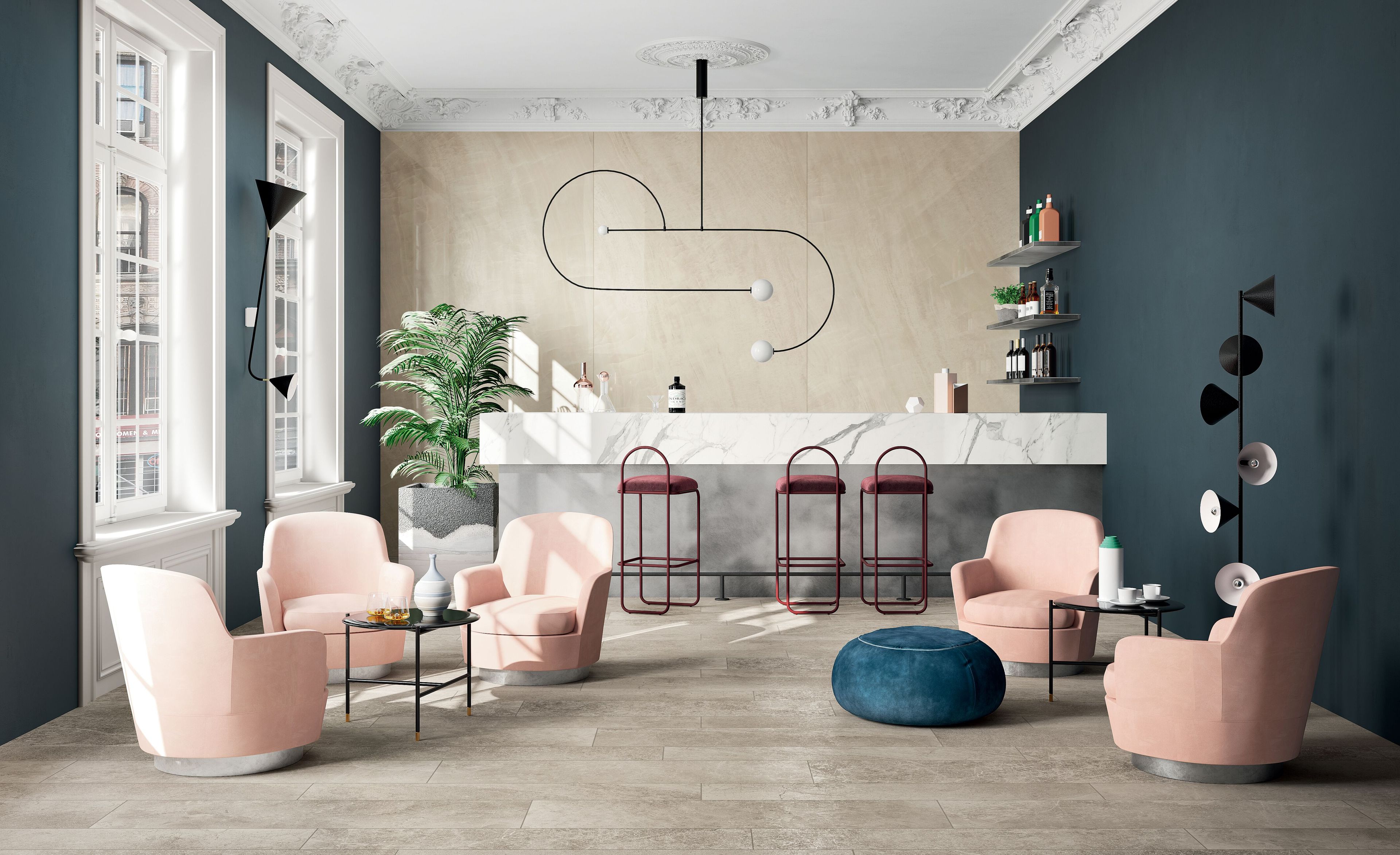 Пол / керамогранит с мраморным эффектом CERAMICA FONDOVALLE Infinito 2.0 ARCH-00034539 - Вид №1