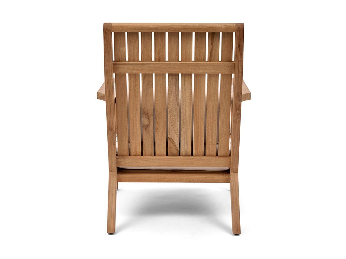 Садовое кресло из тикового дерева с подлокотниками Walters курорт ARCH-00083647 - Вид №2