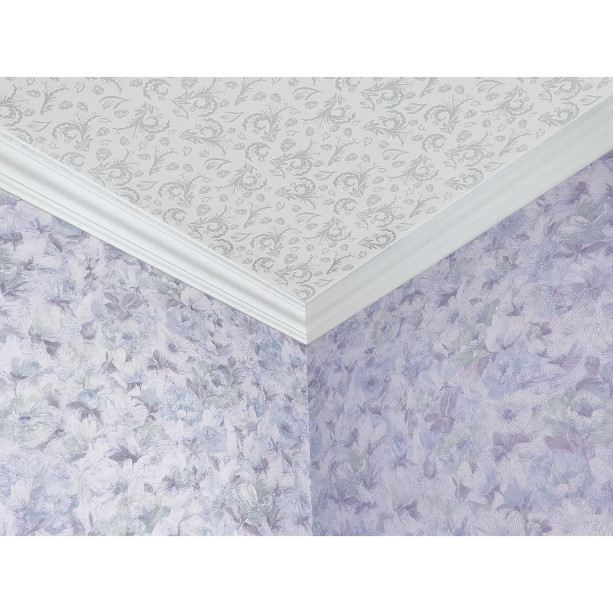 14589311 Плита потолочная экструдированная FX «Весна», 2 м2, цвет жемчуг Santreyd  - Вид №4