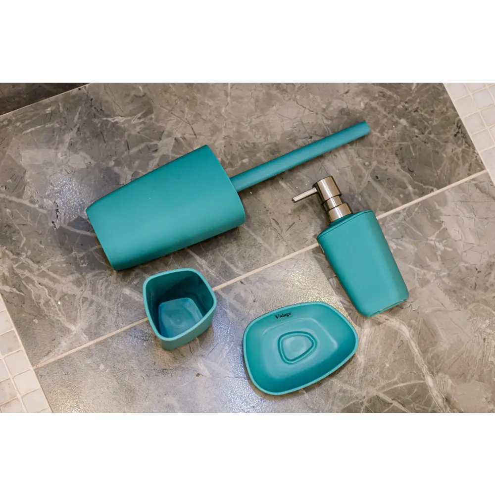 Дозатор для жидкого мыла Vidage Asimetria  цвет голубой STLM-2108410 - Вид №1