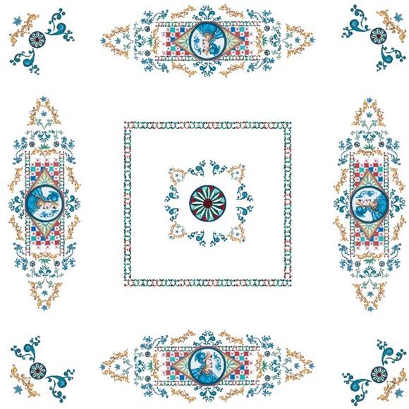 The NapKing Скатерть льняная Paladini sun-id-1431022 - Вид №1