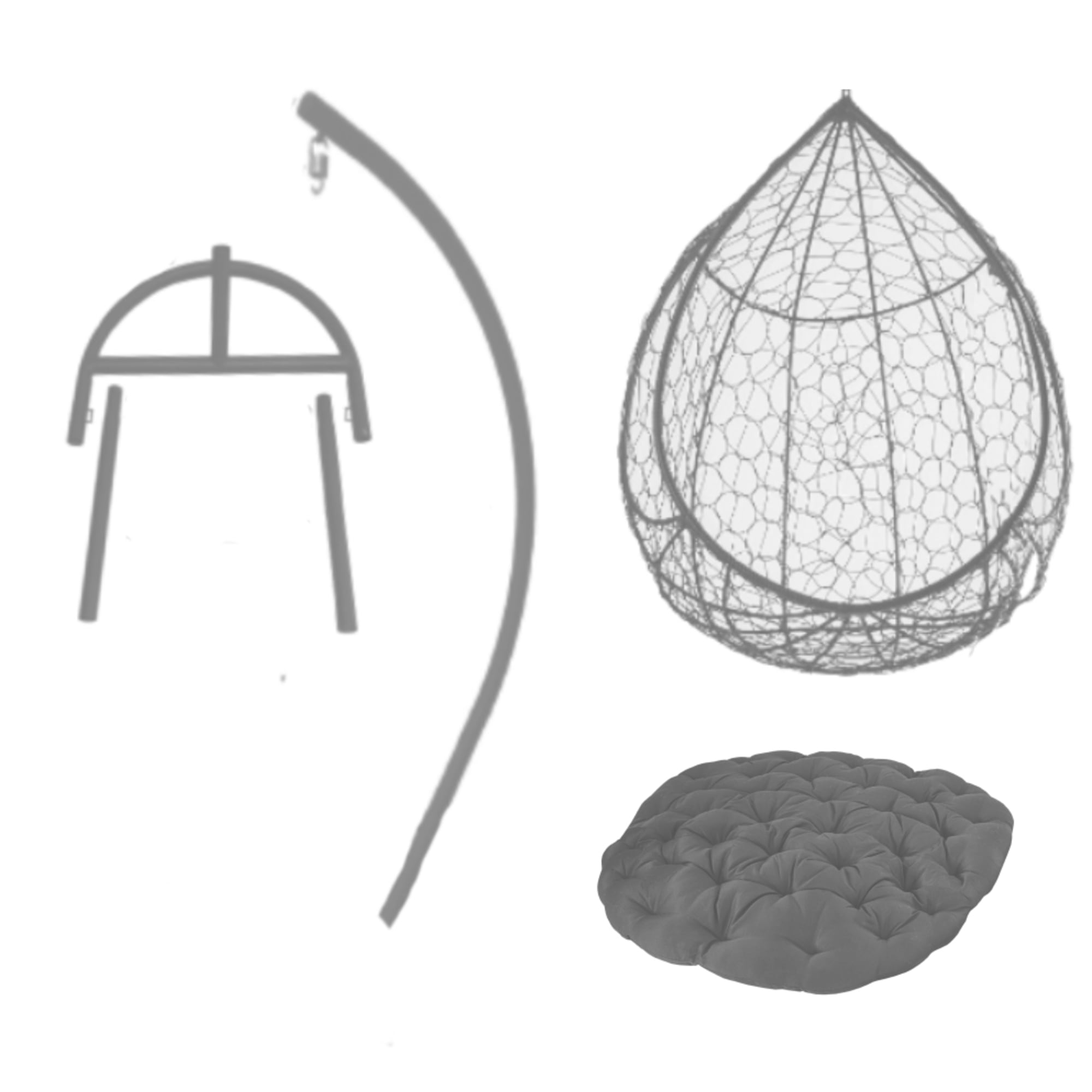 82158993 Кресло подвесное Марэ с опорой Santreyd  - Вид №6