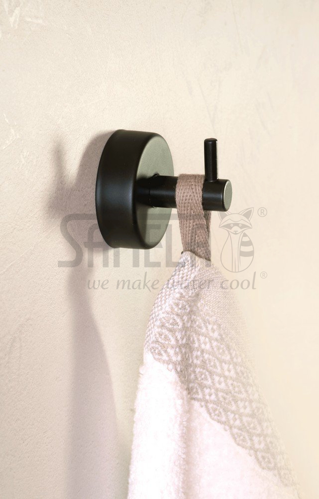 62021 Нержавеющая вешалка, черная матовая поверхность SANELA  - Вид №1