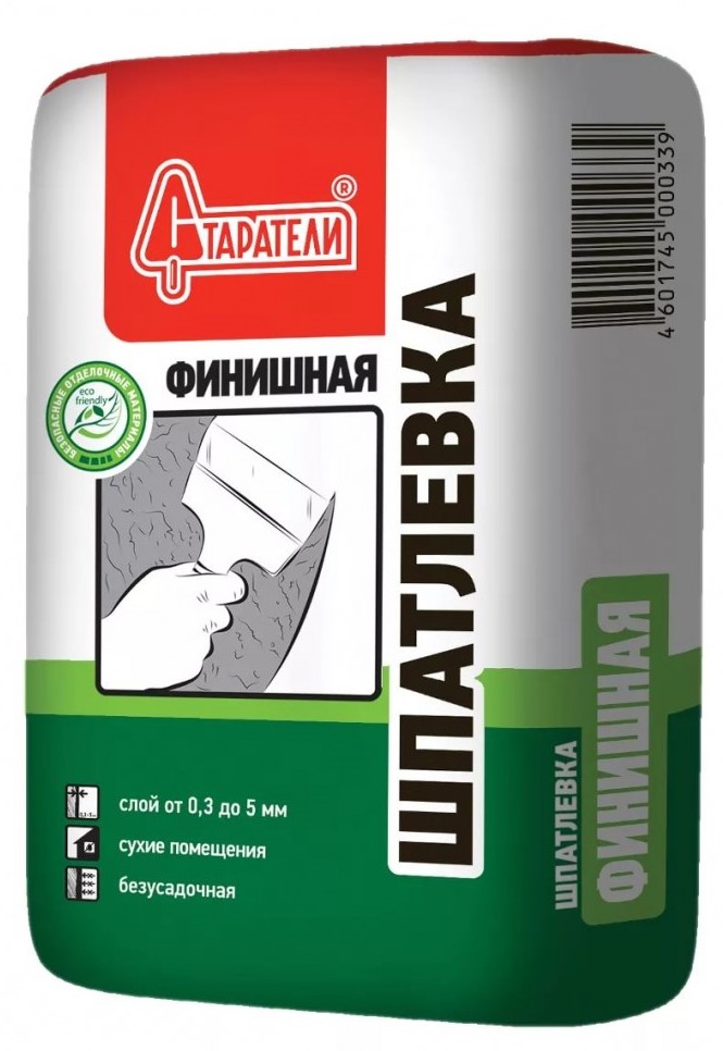 Шпатлевка Старатели финишная 20кг 299 - Вид №1