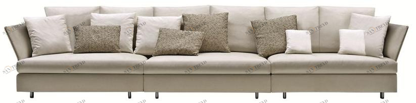 Molteni & C. Секционный кожаный диван sun-id-1387292