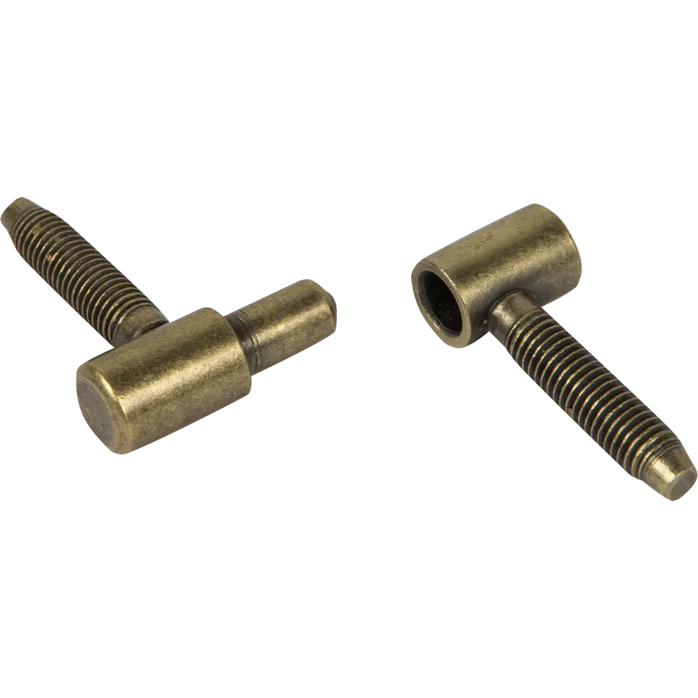 82110033 Петля ввёртная AB 38x13 мм сталь цвет бронза STLM-0019234 ФАБРИКА ЗАМКОВ  - Вид №1