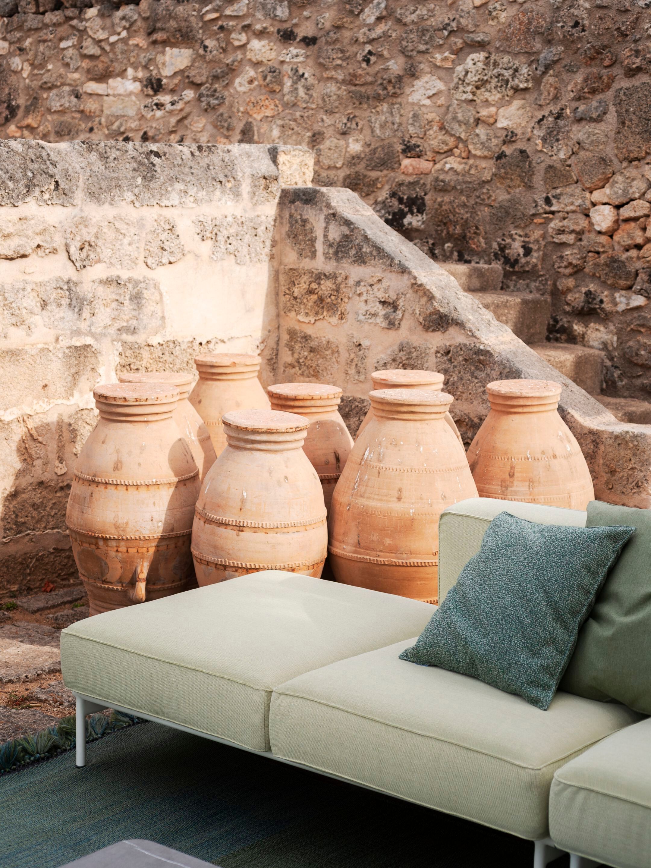 3-местный тканевый садовый диван RODA Extendo ARCH-00148131 - Вид №17