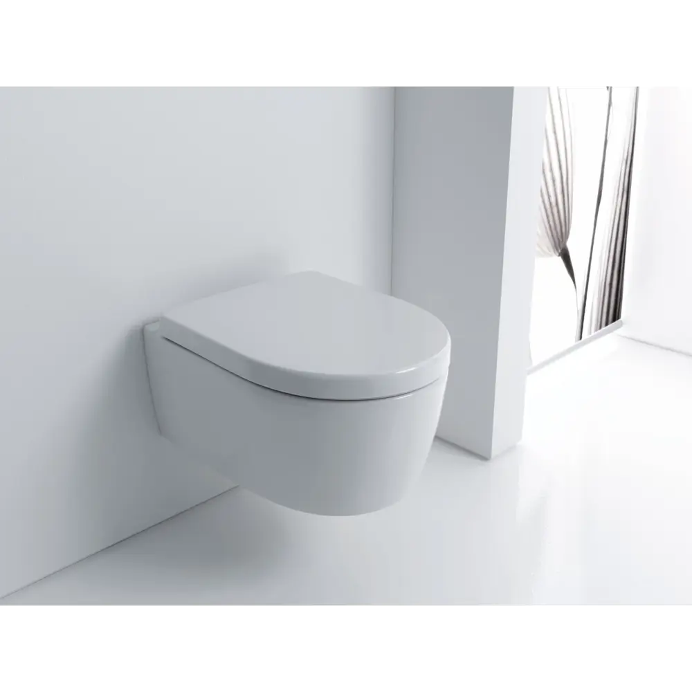 Унитаз подвесной Geberit iCon безободковый горизонтальный выпуск без сиденья 82355491 STLM-2117017 - Вид №14