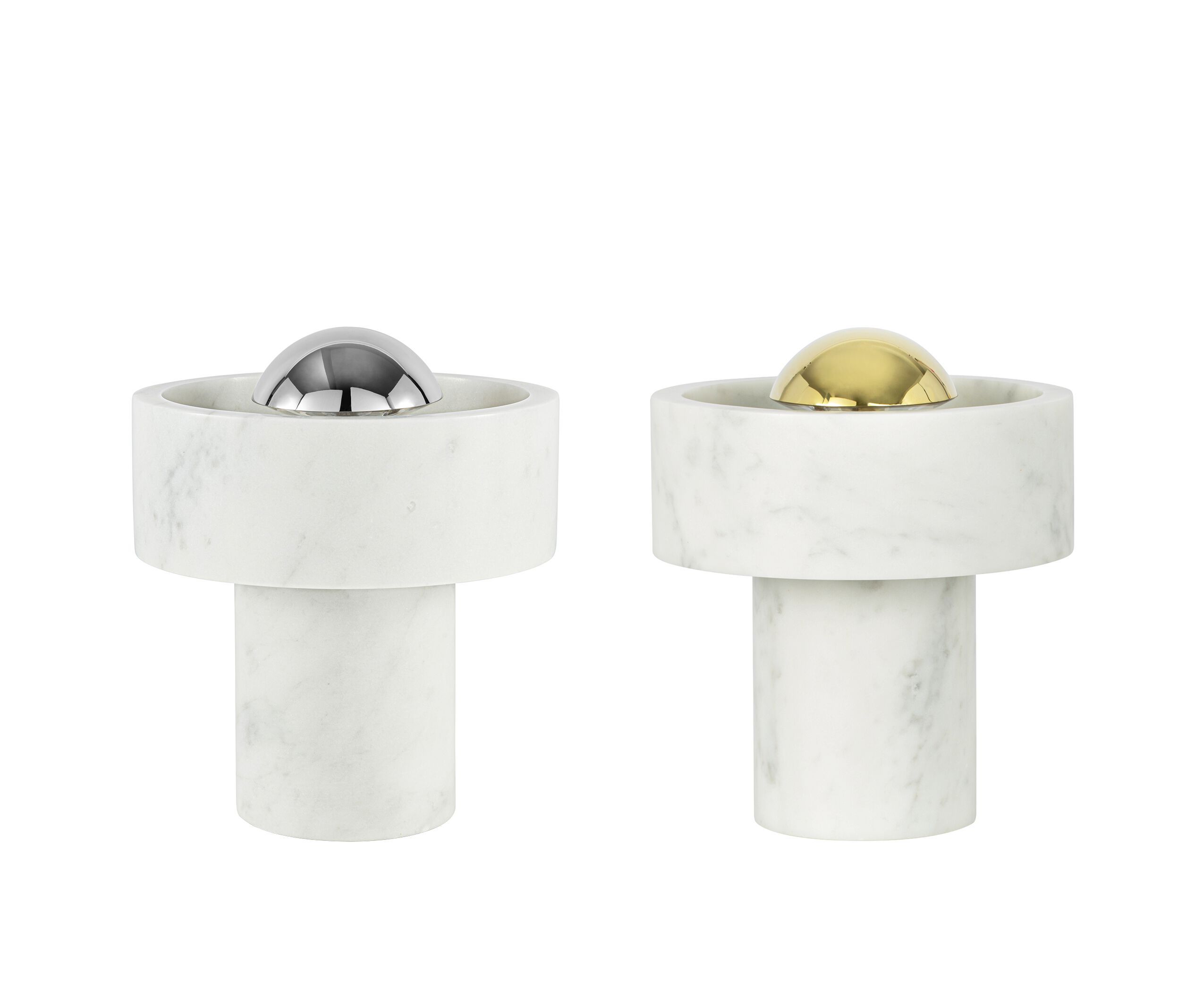 Мраморная настольная лампа с батарейным питанием Tom Dixon Stone ARCH-00060913 - Вид №21