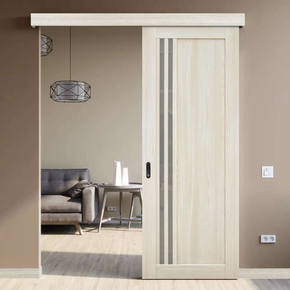 Межкомнатная дверь ARTENS Дукато 60×200 см с покрытием Hardflex цвет Бора 83859933 STLM-0045054 - Вид №7
