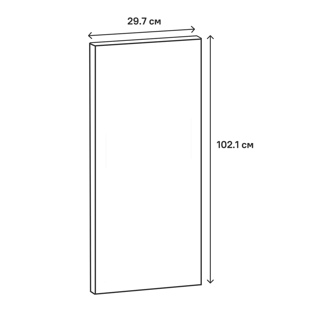 Фасад кухонный Delinia ID Верея - фактура натурального дерева для современного интерьера 86922573 STLM-0872306 - Вид №10