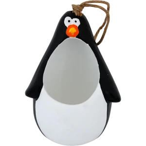 Кашпо-кактусник 10.5x10x14 см v0.15 л керамика чёрный/белый