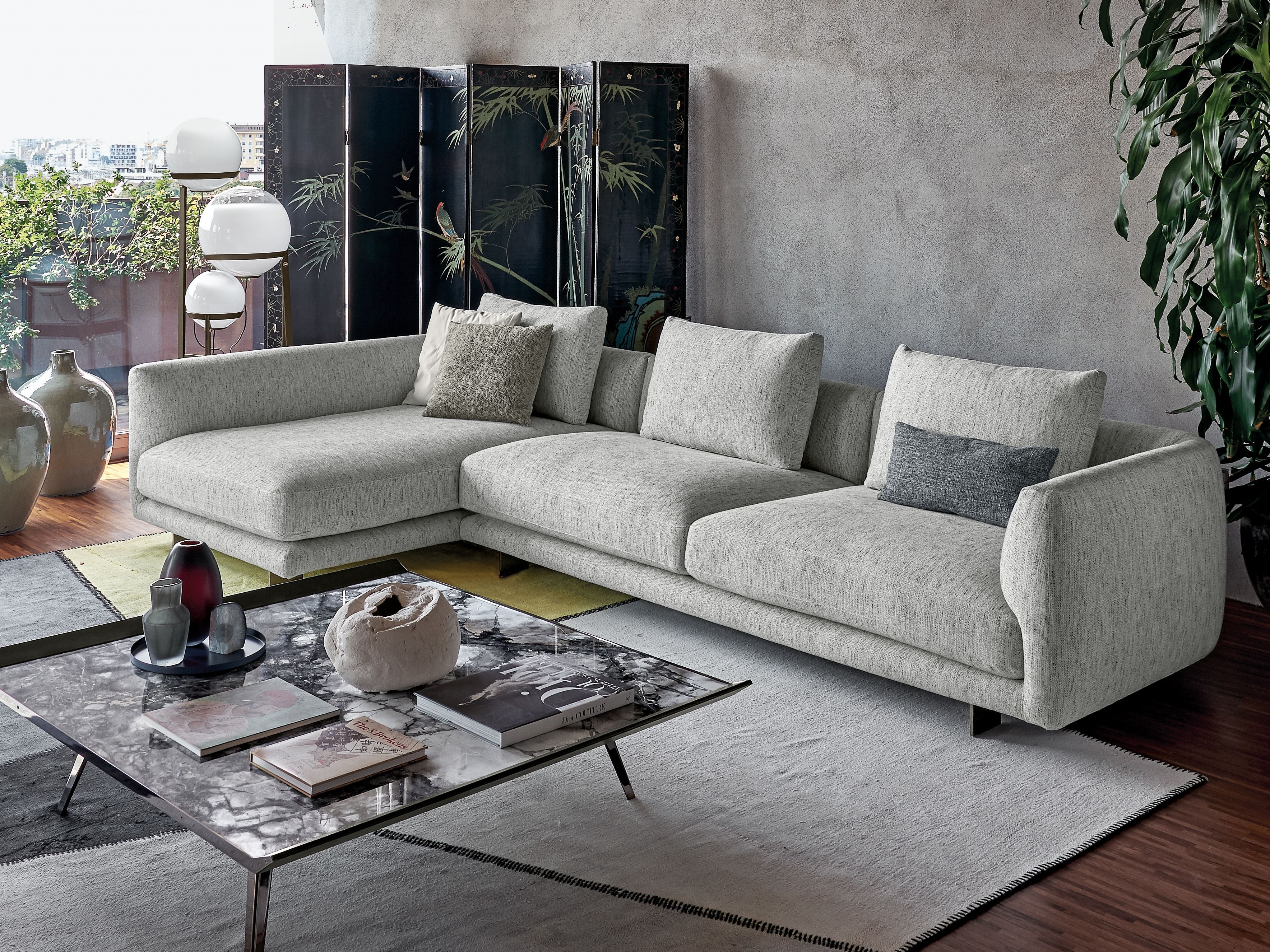 Диван с полуостровом Arketipo SELF CONTROL ARCH-00016613