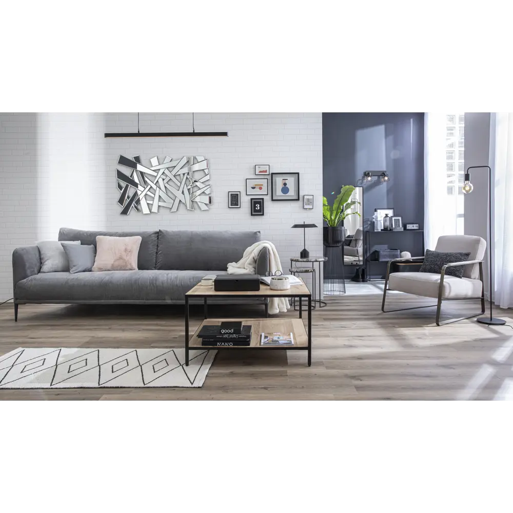 Коврик декоративный хлопок Inspire Marlon 70x140 см цвет серый 82484746 STLM-2117410  - Вид №5