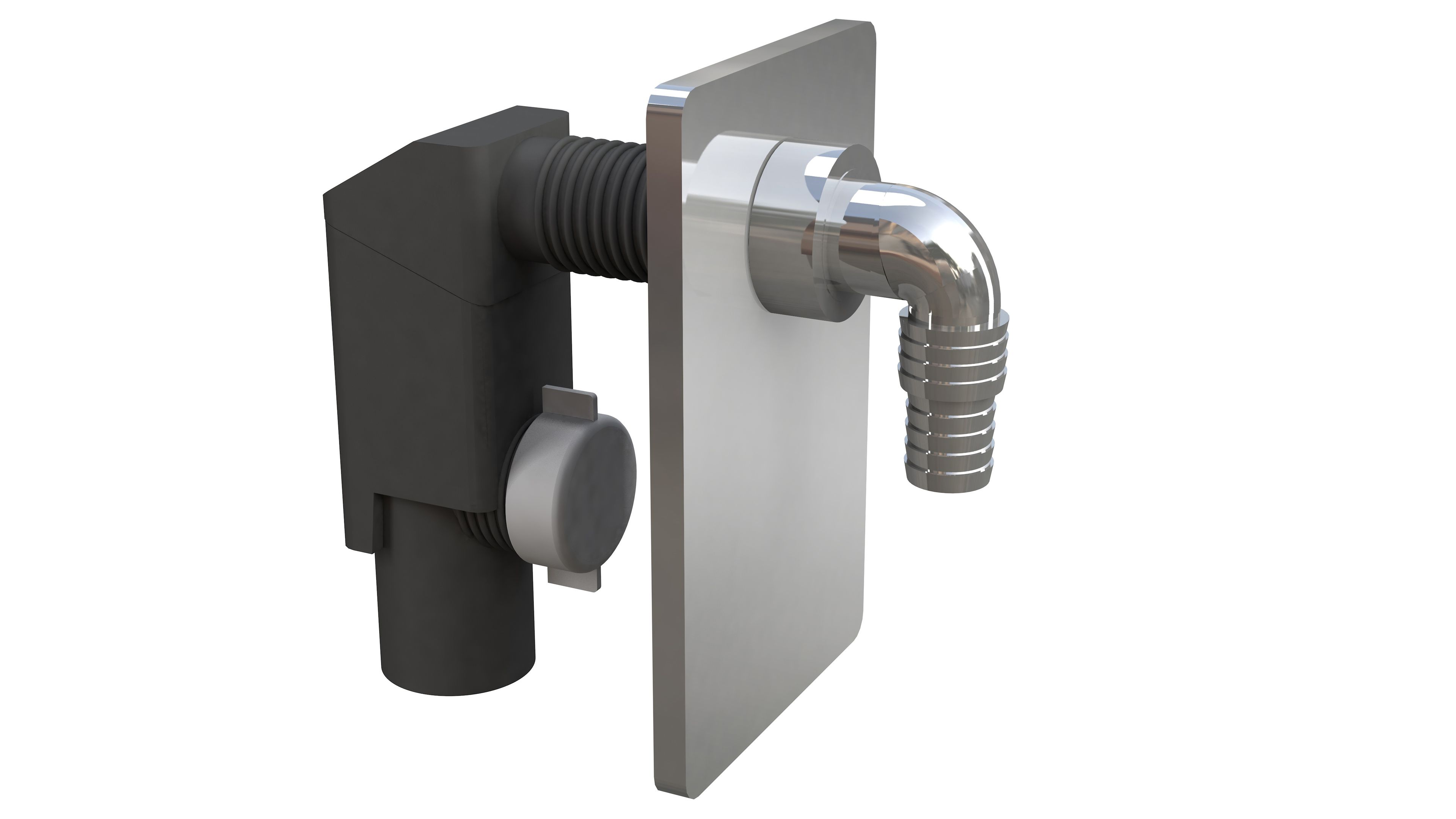 ABS стиральная машина и посудомоечная машина встраиваемый сифон Bonomini Compact ARCH-00116943 - Вид №1