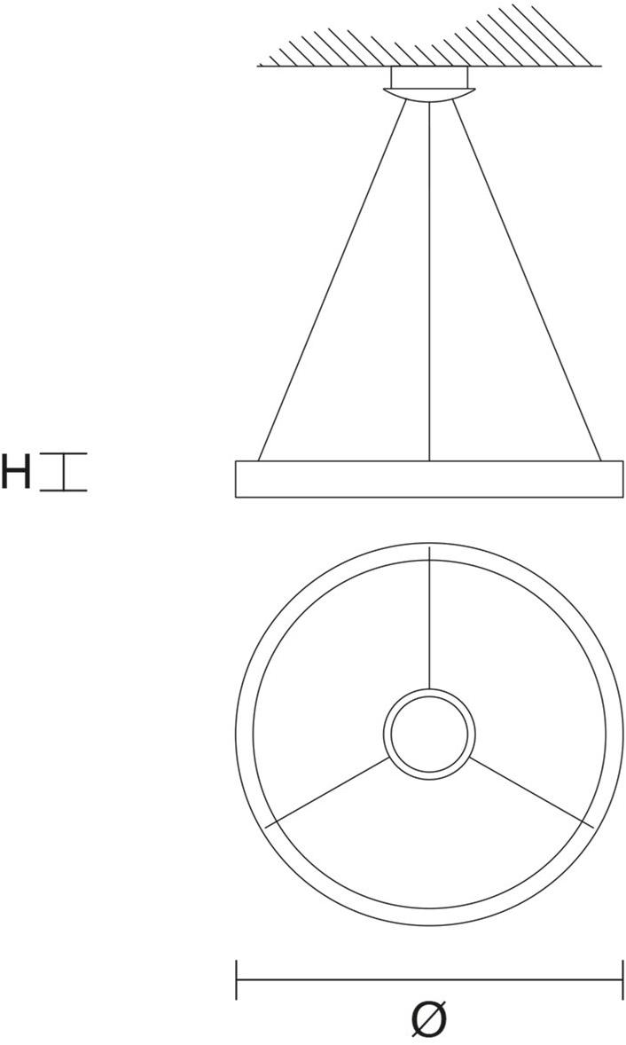 Masiero Светодиодный подвесной светильник прямого света из дерева Libe sun-id-1392435 - Вид №1