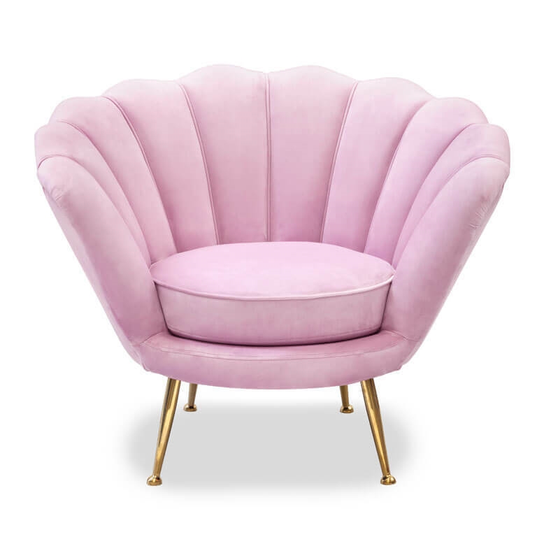 700424-52 ABHIKA КРЕСЛО КАТИ LIGHT PINK 