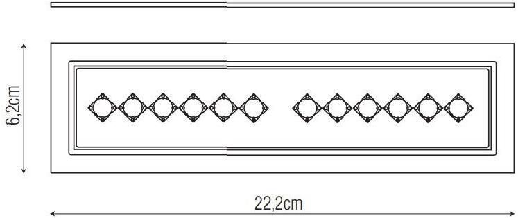 PURALUCE Настенный светильник / потолочный светильник из алюминия Pixel sun-id-1466299 - Вид №4
