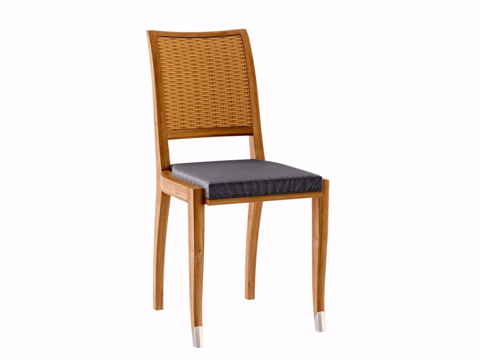 Стул для сада из тикового дерева ASTELLO Jonquille ARCH-00007728