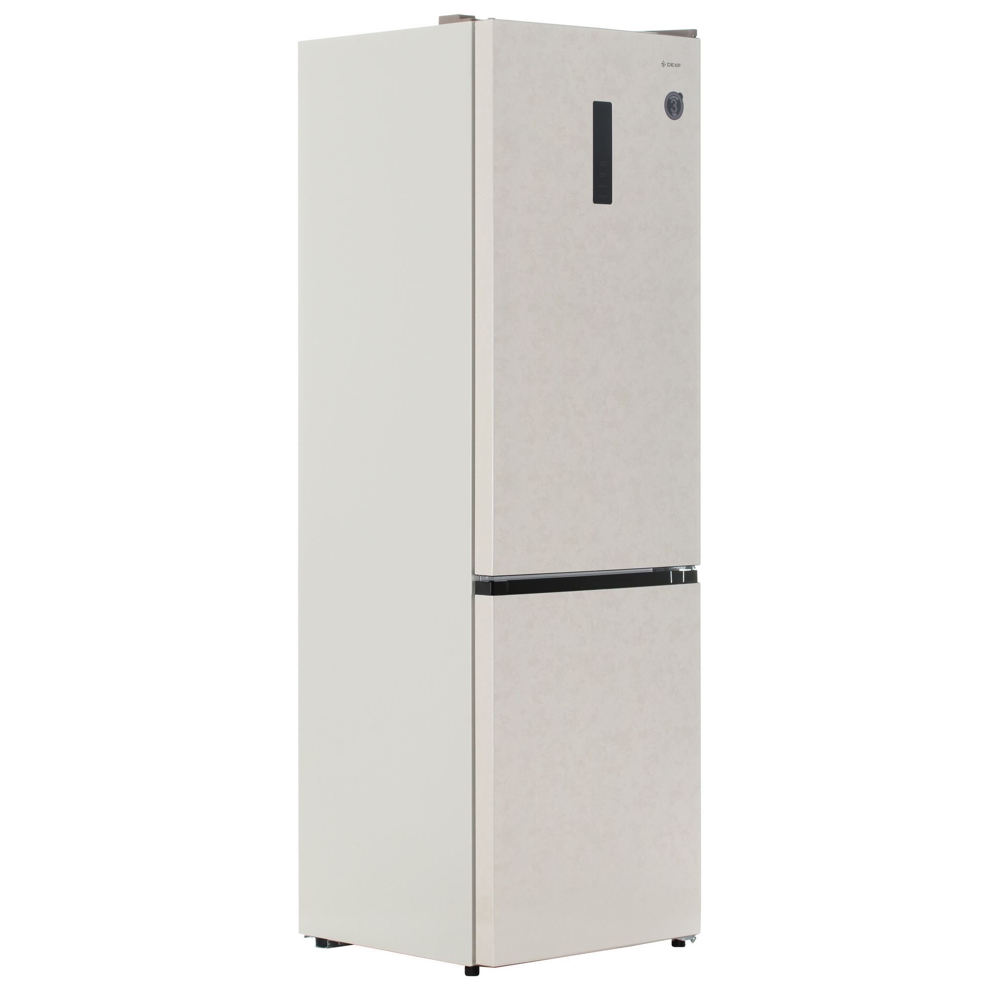 5401197 Холодильник с морозильником   DEXP B4-34BKA бежевый STDN-0014177