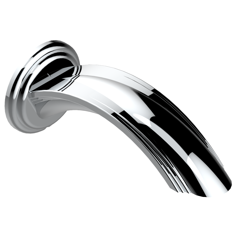 A2C-43GB Настенный кран для раковины среднего размера без Т-образного фиксатора Thg-paris Oceania Хром A2C 43GB  A02 CAT.A