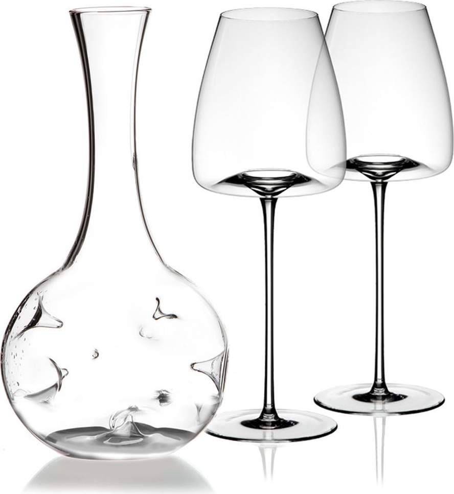 10660018 Zieher Набор для вина Zieher из декантера 800мл и 2 бокалов 540мл, п/к Стекло хрустальное 