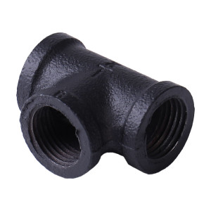 Соединитель Т-образный для труб , 45x35x28 мм, черный LJPS0632 Public Steel Россия