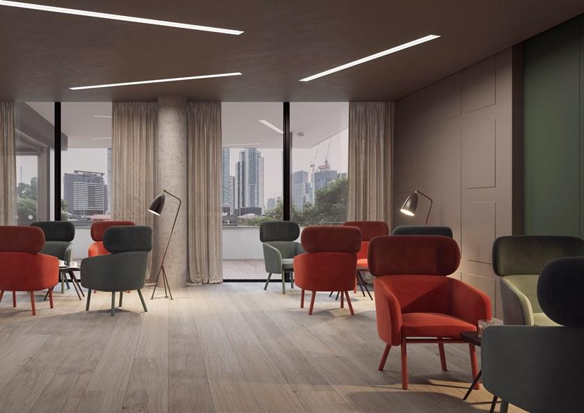 TrabA' Кресло из ткани с подлокотниками Balù 0054 - Вид №3