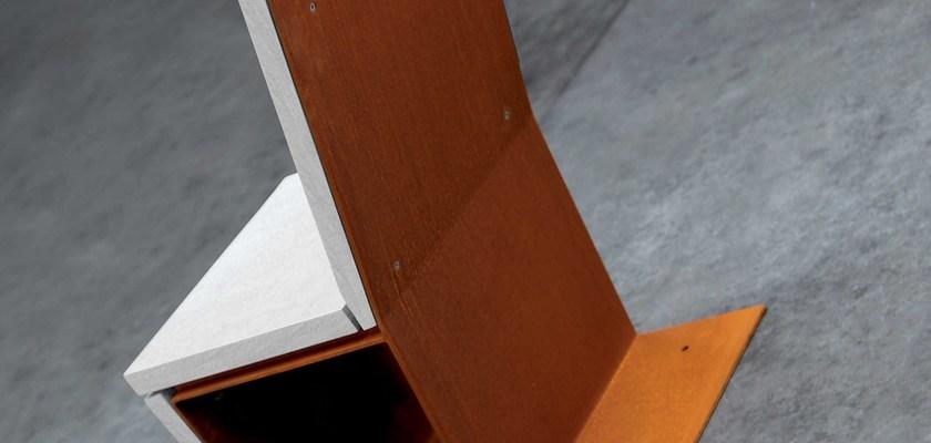 Metalco Скамья из стали Corten ™ Corten-inox sun-id-1360782 - Вид №1