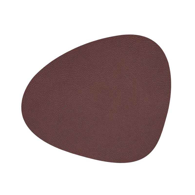 981117 HIPPO plum подстановочная салфетка фигурная 37х44 см, толщина 1,6мм;LIND DNA 