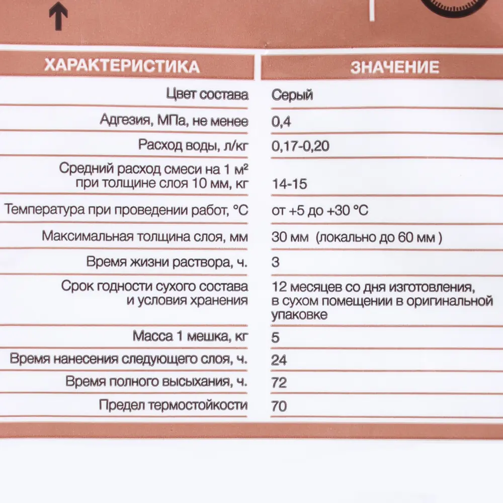 Штукатурка цементная Axton 5 кг Не применимо STLM-2169742 - Вид №1