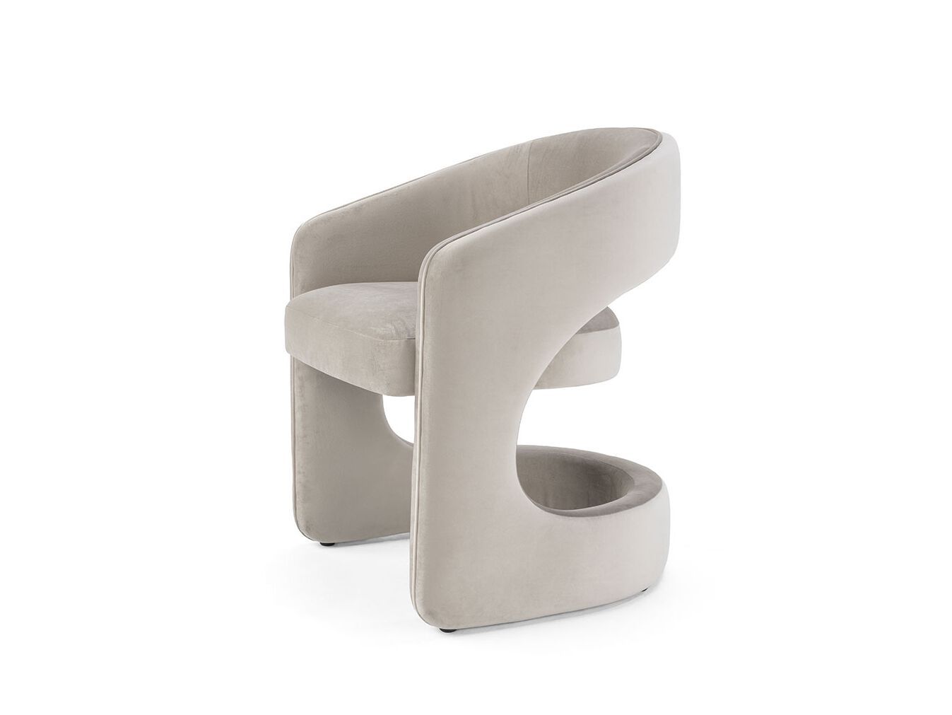 Мягкий тканевый стул с подлокотниками Casa Magna LUENA ARCH-00082652 - Вид №1