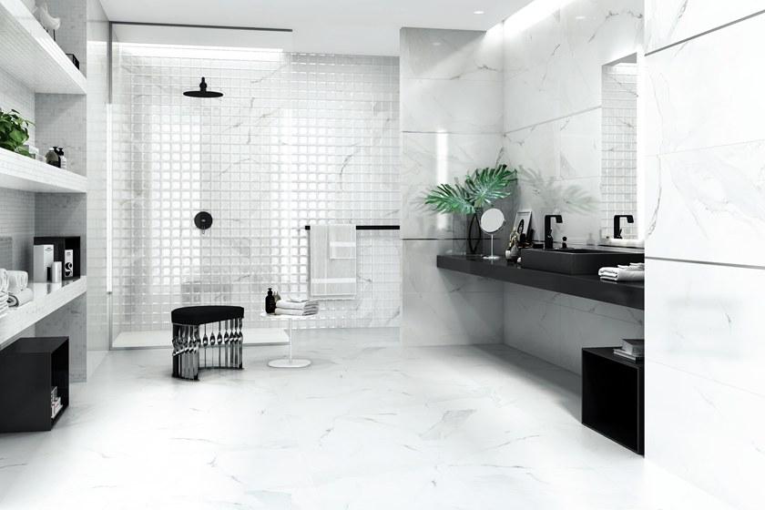 Aparici Белая плитка для стен с эффектом мрамора Marbox sun-id-1480378 - Вид №2