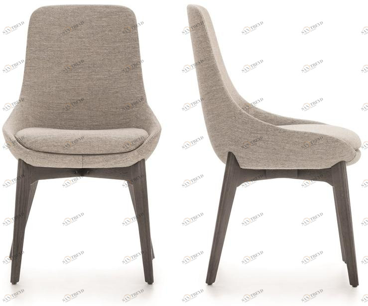 Ditre Italia Стул из мягкой ткани sun-id-1411264