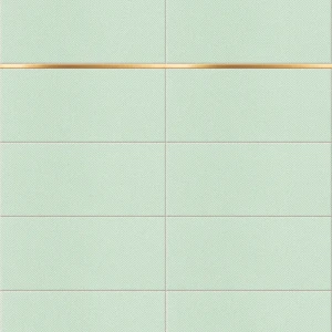 Панель ПВХ Тала Твид зеленый 8 мм 2700х375 мм 1.01 м²