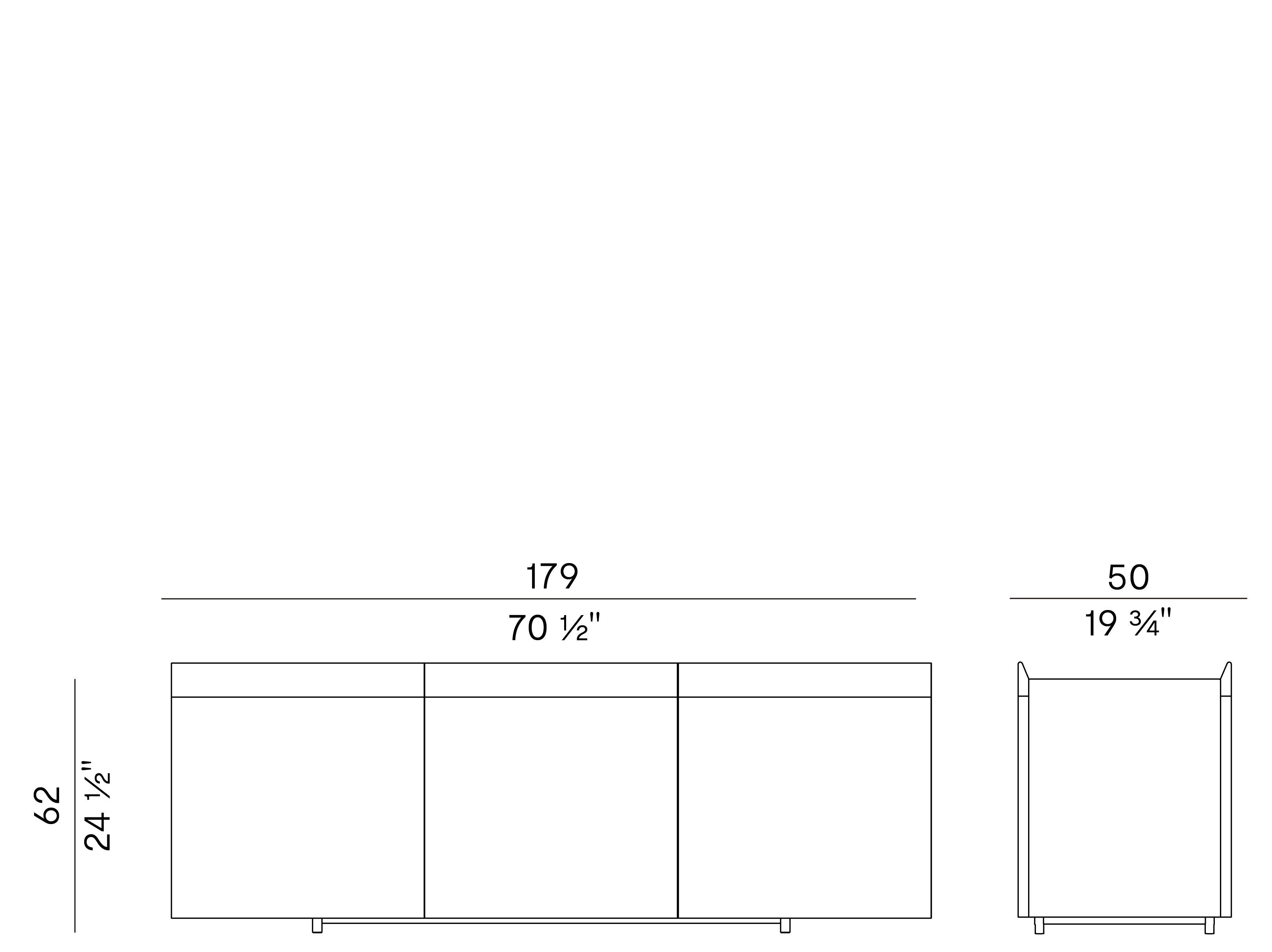 Шкаф из ясеня с распашными дверями Potocco Avant ARCH-00104225 - Вид №2