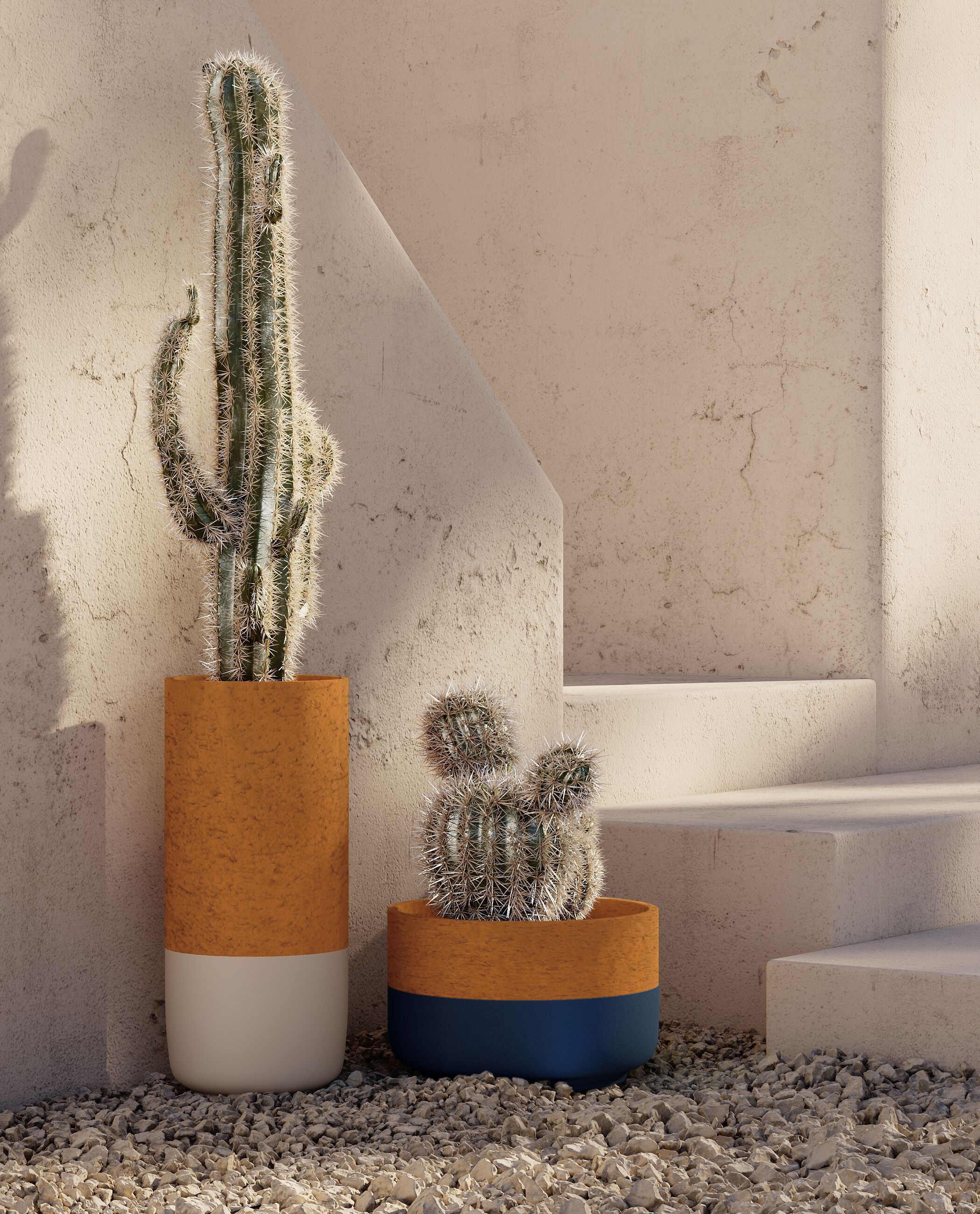 Высокий терракотовый садовый горшок YAAZ Kuva ARCH-00064097 - Вид №1