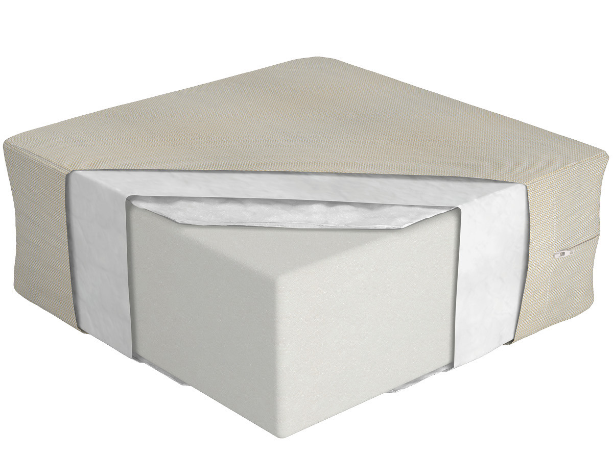 10.00.0561 Подушка сиденья центрального модуля Outdoor Sunbrella ecru Mbm LONG ISLAND - Вид №8