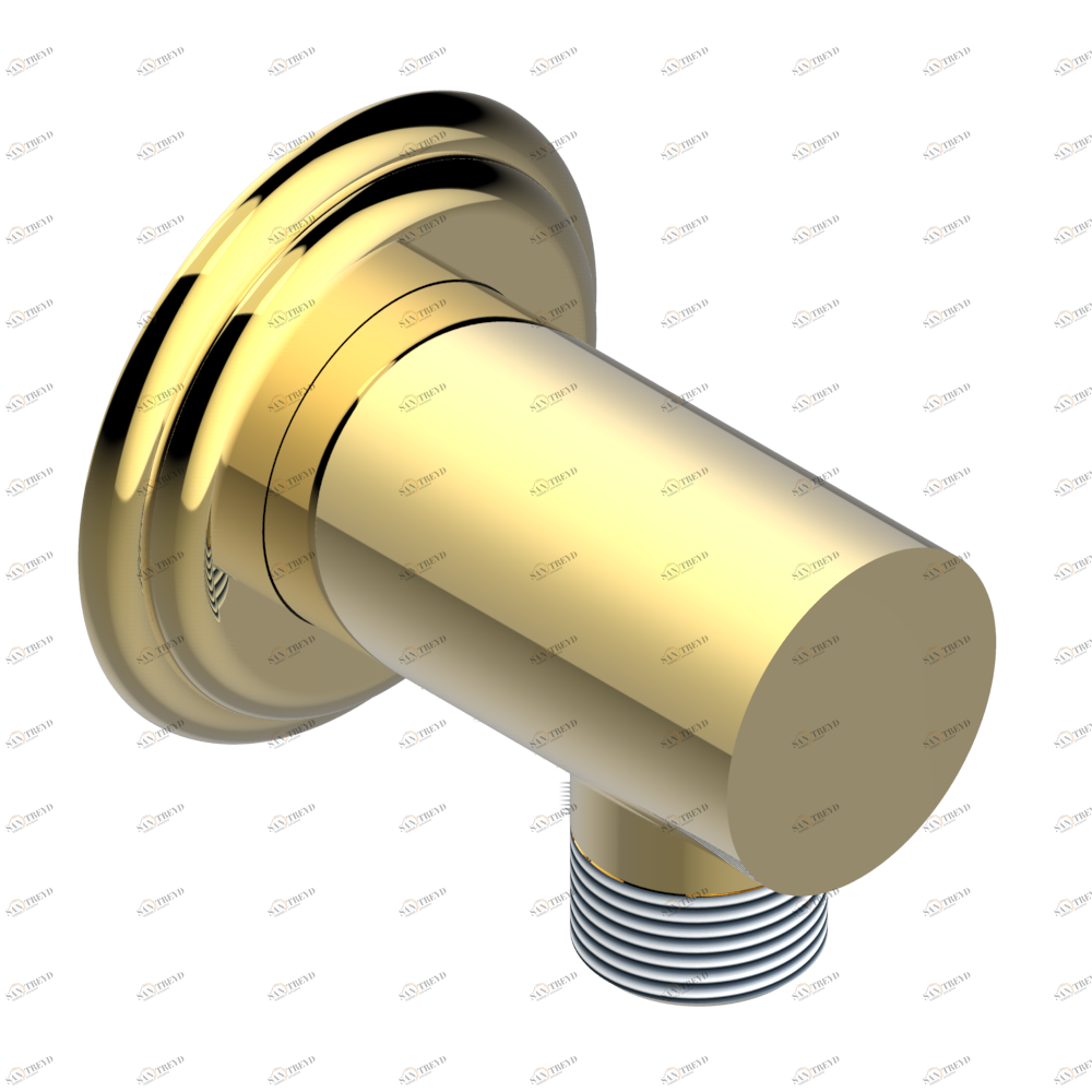 A2J-53E Вывод 1/2" встраиваемый в стену Thg-paris Papillon Золото A2J-53E CAT.F