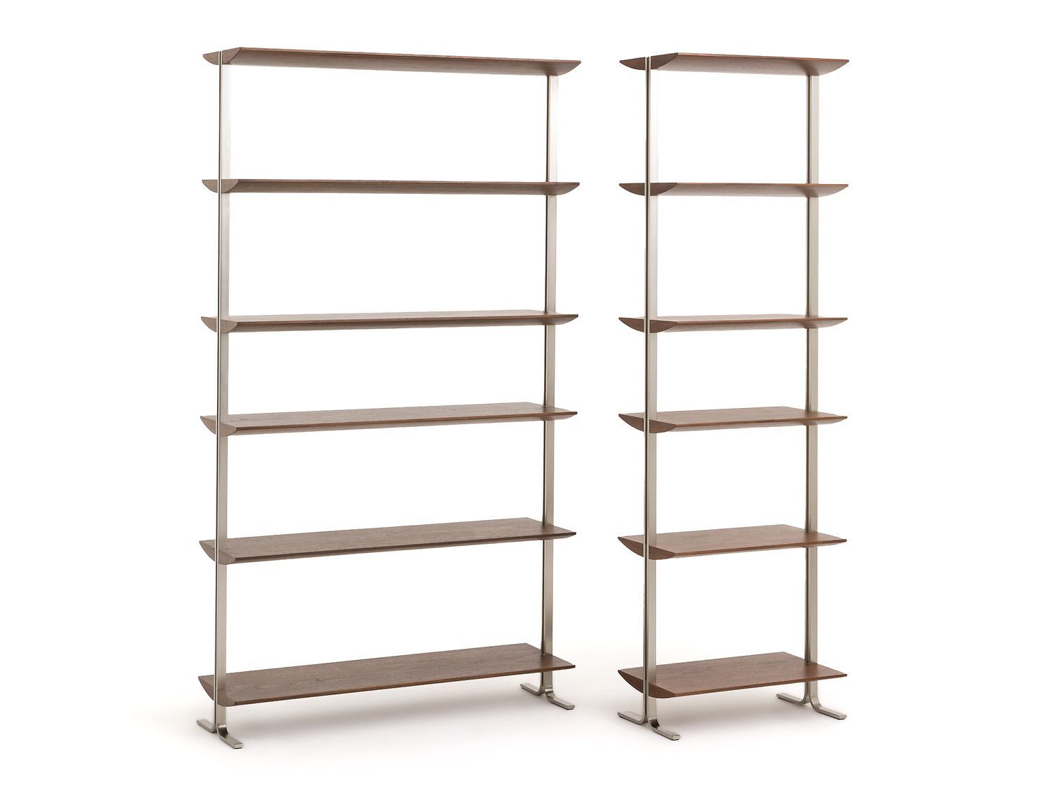 Книжный шкаф из стали и дерева AMPM LIVEL ARCH-00149807 - Вид №2