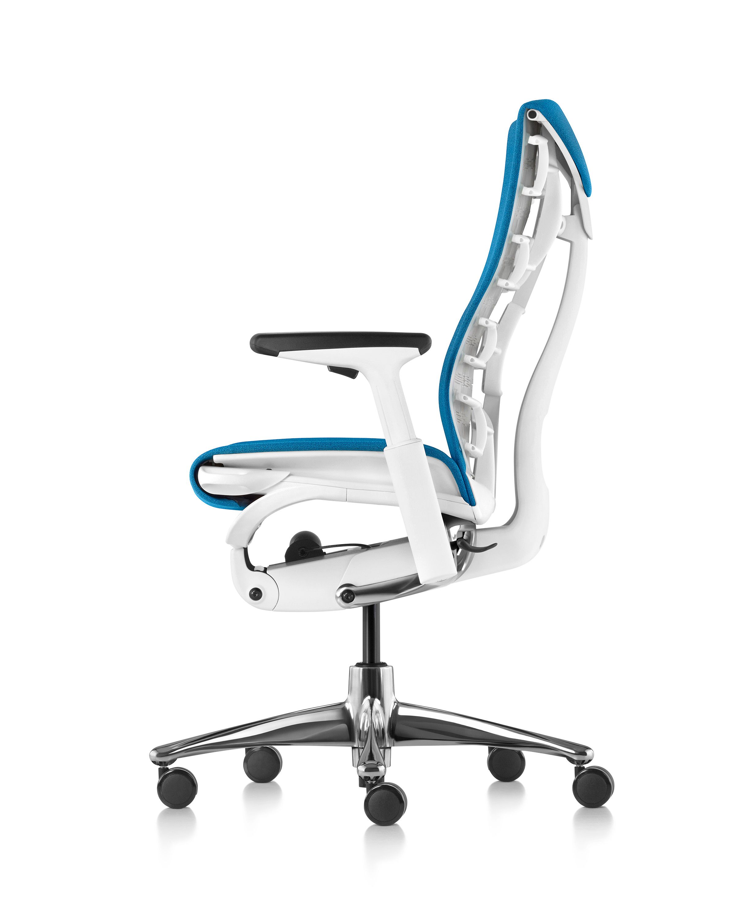 Эргономичный поворотный офисный стул с колесами Herman Miller EMBODY ARCH-00071256 - Вид №28