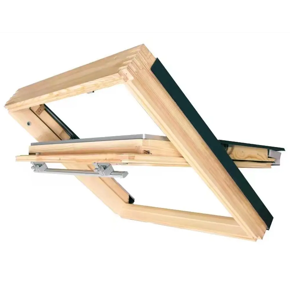 Мансардное окно Fakro AHRD B4 94x140 см сосна 87506736 STLM-2184971 