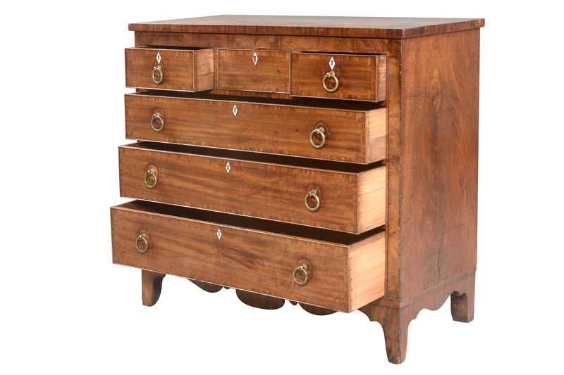 SOR27520 Комод из красного дерева с 3 и 3 ящиками ijlbrown  - Вид №2